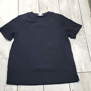 H&M Mama Maternity and Nursing Short Sleeve Crewneck Tee - Black